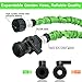 soled Expandable Garden Hose, 75ft Strongest Expanding Garden Hose on The Market with Triple Layer Latex Core & Latest Improved Extra Strength Fabric Protection for All Your Watering Needs(Green)