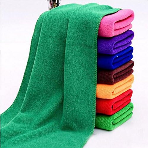 LIVDAT Ultra Soft Microfiber Hand Towels Multi-Purpose Absorbent Bath Towels for Spa Salon Hotel (56'' x 28'')