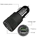 Car Charger, Fast Car Charger, 2 Port Dual USB Rapid Charger, Travel Vehicle Charger, QC3.0 Rapid Charging Tech, for iPhone 6s / 6s Plus, iPad Air 2, iPad Pro, iPad mini, LG G4/G5, Google Nexus