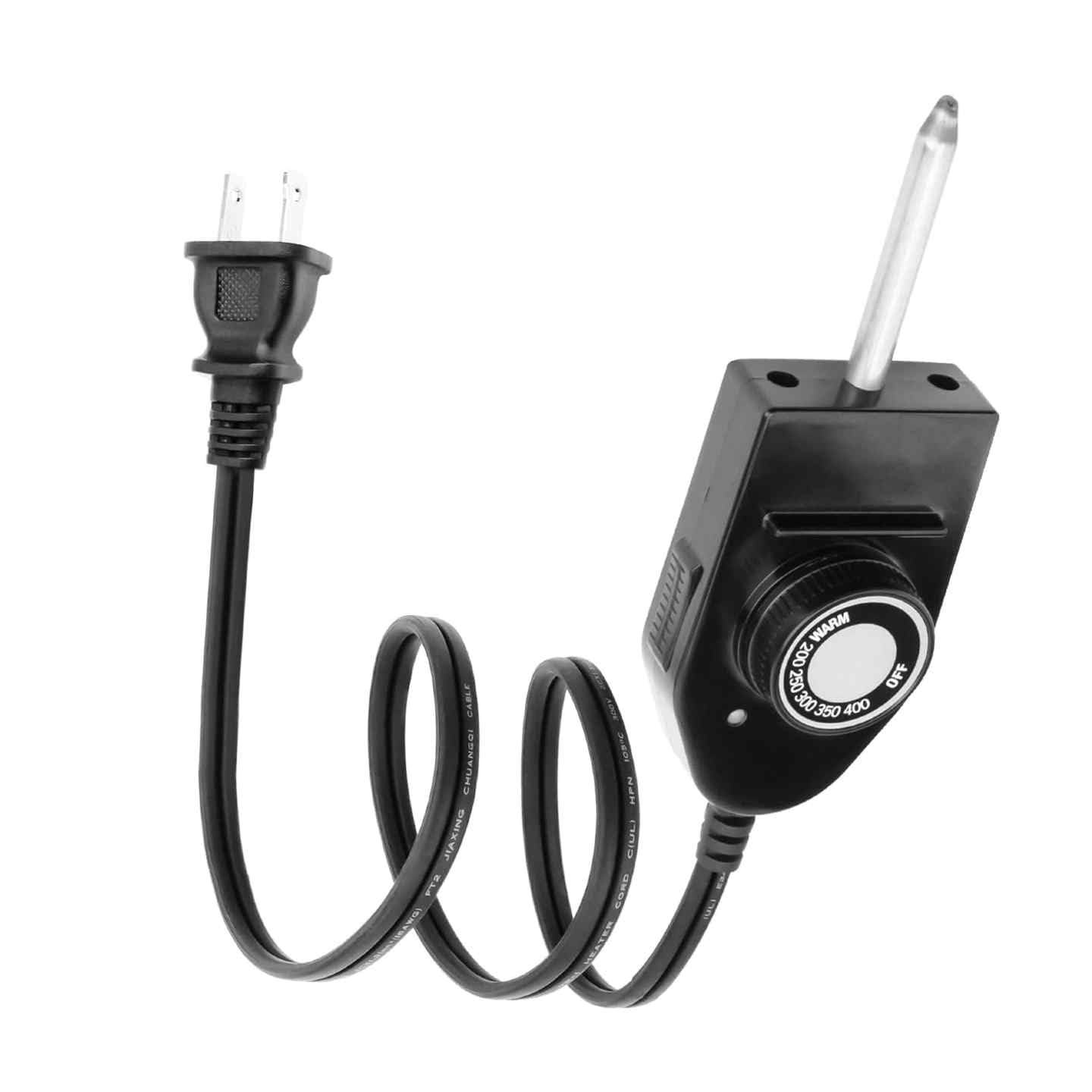 Photo 1 of 06900 Probe Temperature Control Thermostat Cord for Presto Skillets/Griddles/Grills/Frypans, Replacement for Presto Electric Griddle Cord with 1-3/8" Spacing, 400°F Range, Griddle Replacemnet Parts