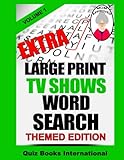 Extra Large Print TV Shows Word Search Volume 1 by Mike Edwards