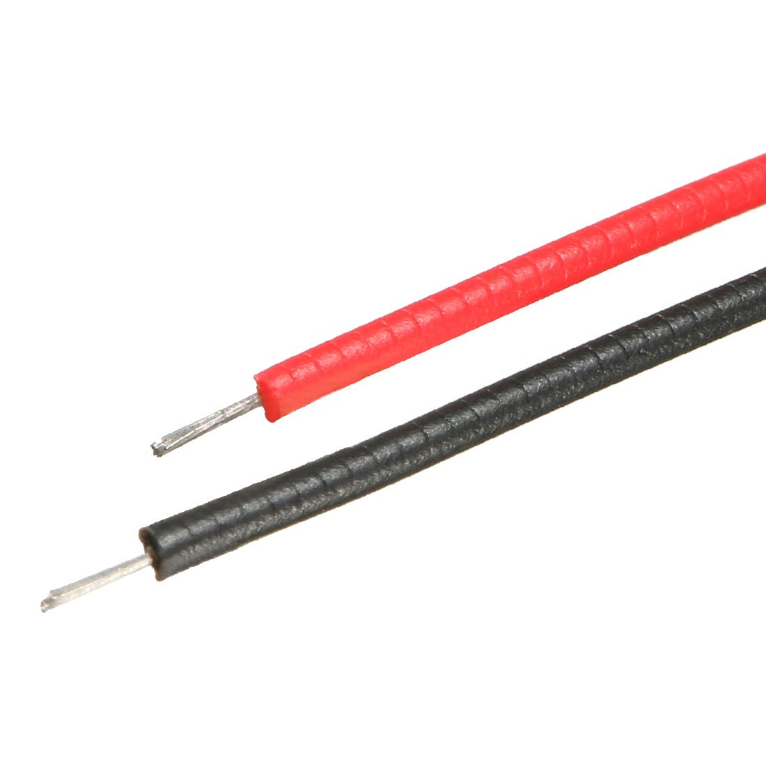 sourcing map 10Pcs 5mm Pre Wired LED, White DC3-6V Clear Lens, Light Emitting Diodes - Image 5