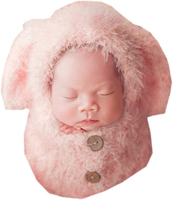 Newborn Photography Props Baby Photo Shoot Outfits Infant Boy Girl Crochet Costume Sleeping Bag