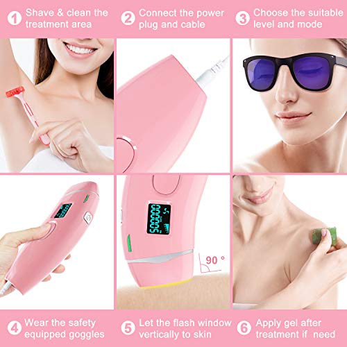 Permanent Hair Removal For Women And Men IPl Hair Removal System/Device For Face And Body At Home
