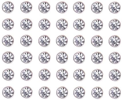 BEAUTY GOLD 42 Pc Crystal Stone Designer Bindis for Women and Girl Foredead