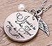 Melix Home I Used To Be His Angel Now He's Mine Necklace, Loss of Father Sympathy Gift, Remembrance Jewelry