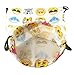Cevinee™ Portable Gym Sack Pack Drawstring Backpack, Cute Emoji Daily Pull String Bag, Lovely Smile Face Kid's Shcool Bag - Diamond Emoji,White