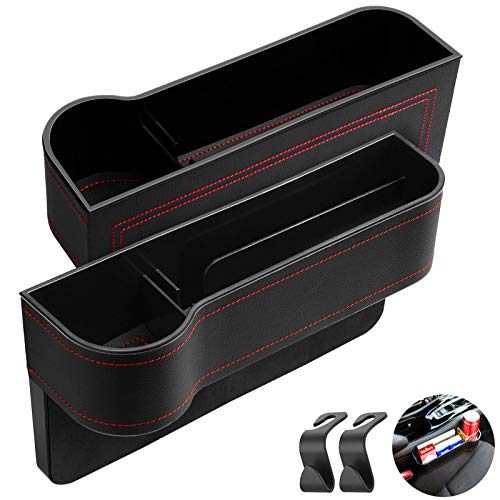 Dprofy Multifunctional Car Seat Organizer 2 Pack Car Seat Organizer