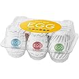 TENGA EGG-VP6(3) Easy Beat EGG Portable Male Masturbator Variety Pack, 6 Pack