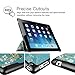 Fintie Slimshell Case for iPad 2 3 4 (Old Model) 9.7 inch Tablet - Lightweight Smart Stand Cover Protector Auto Wake/Sleep for iPad 4th / 3th / 2nd Generation with Retina Display, Blossom