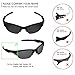 Mryok 4 Pair Polarized Replacement Lenses for Oakley Half Jacket 2.0 XL Sunglass - Stealth Black/Fire Red/Ice Blue/Silver Titanium