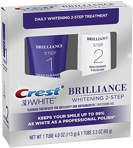 Crest 3D White Brilliance 2 Step Kit 