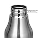 Oil & Vinegar Dispenser - WeHome Stainless Steel Olive Oil/Vinegar/Sauce Cruet,Essential Oil Bottle Edible Oil Container Pot,25 oz/750ML,Leak-proof with Pouring Spout