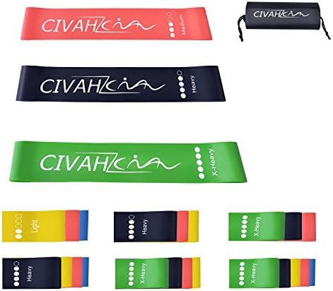 resistance loop bands natural latex resistance band workout for hysical therapy pilates yoga rehab sport fitness belt set of 3