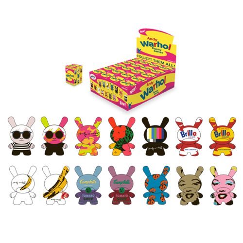 Kidrobot Andy Warhol Dunny Vinyl Mini-Figures 4-Pack