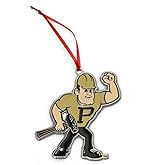 Purdue Pete Purdue Boilermakers Metal Mascot Christmas Ornament