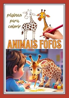 Livro Animais fofos para colorir