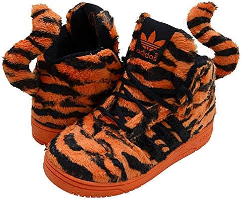 Amazon アディダス ジェレミー スコット Adidas Obyo Jeremy Scott Adidas Js Tiger I スニーカー Us8 14 5cm Orange Black 並行輸入品 シューズ バッグ