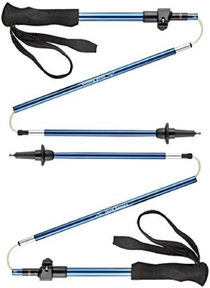 Fjord Nansen Unisex Adult Niva Trekking Sticks, Blue, One Size
