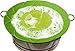 Silicone Kitchen Set Boil Over Spill Guard 10-inch Mesh Boiling Bag Raised Silicone Baking Sheet Green Combo Set (1 Pack)