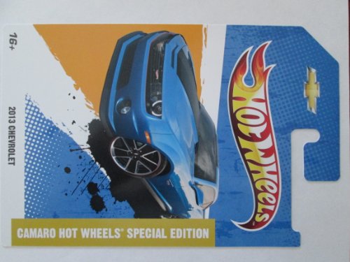 2013 Hot Wheels(194/250) - Blue Chevy Camaro Special Edition