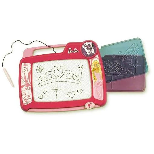 Kid Tough Doodler - Barbie Kid Tough Doodler with 2 Stencils - Limited Edition By Fisher Price - Image 3