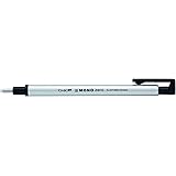 Tombow Holder Eraser, Mono Zero Round Shapre Silver (EH-KUR04)