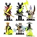 New 12 Custom Minifigures Set Lots Ghost Yang Nya Zane Llyod Kai lE go