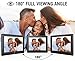 DBPOWER 8 Inch Digital Photo Frame, 1024x768 Resolution IPS Screen Display Picture Frame with Remote Control, Calendar, Time, Music, Video, Slideshow, Supports 32GB USB Drive/SD Card