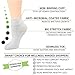 Sugar Free Sox Health & Comfort Diabetic Ankle Socks 3 Pack (9-11, White)