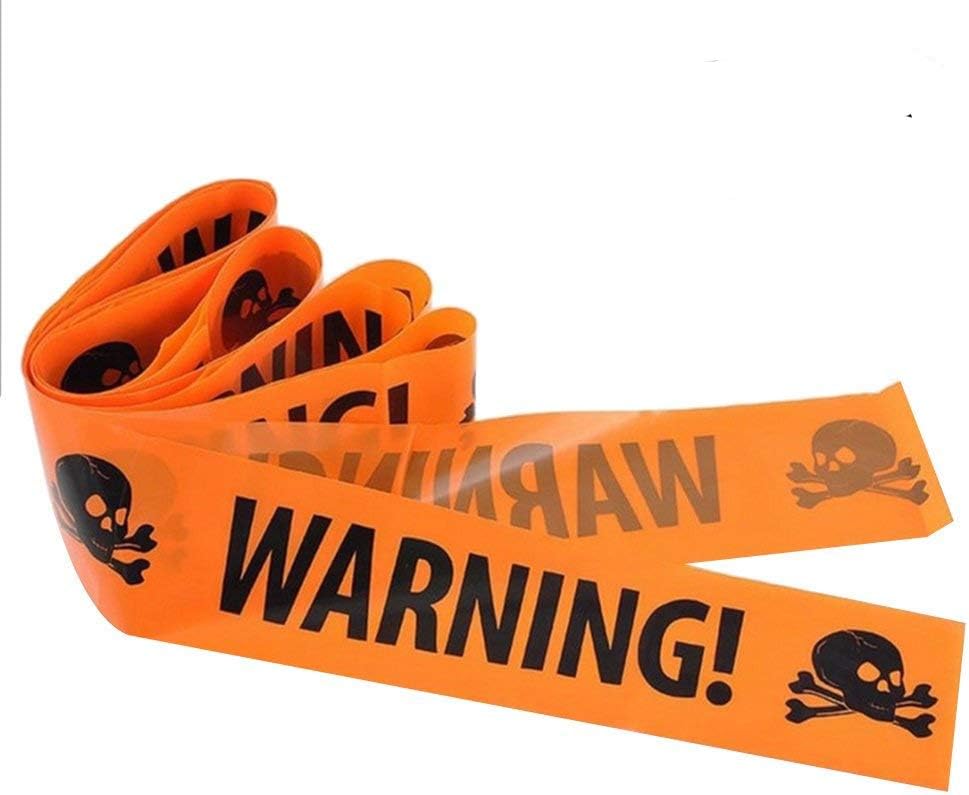 BinaryABC Halloween Caution Tapes,Halloween Warning Tape