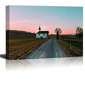 Canvas Wall Art for Living Room,Bedroom Home Artwork Paintings Farm Ready to Hang - 12x18 inches