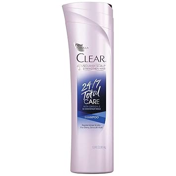 Buy Clear 24 7 Total Care With Omega 3 Coconut Milk Shampoo 12 9