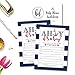 Hadley Designs 25 Ahoy It's A Boy Nautical Baby Shower Invitations, Sprinkle Invite for Little Man Gender Anchor, Cute Fill or Write In Blank Printable Card, Unique Vintage Coed Party Paper Supplies