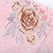 Rose Printed Scarf For Womens Girls Soft Lightweight Wrap Shawl Elegant Gorgeous Fashion Scarves