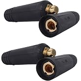Welding Knight Welding Cable Quick Connector Pair DINSE-Style 10-25 2Set | 100Amp-200Amp (#6-#4) 10-25 SQ-MM
