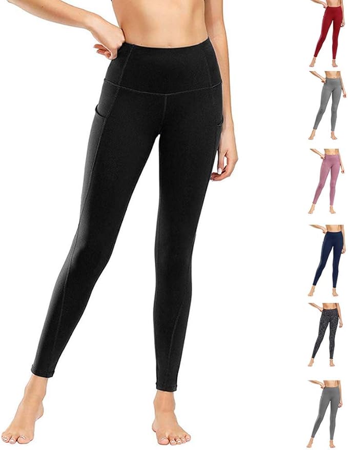 Watelves Damen Sport Leggings Lange Leggings Yoga Jogginghose Fitness Hose Laufhose Training Strumpfhosen Gurtel Handytasche Amazon De Bekleidung