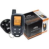 Avital 3305L Responder 2-Way Security System with 4-Button LCD Remote