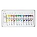 MOLIMERAcrylic Paint Set of 12 Vibrant Colors from ArtyBitz. Quality Non Toxic Paints for use on any number of surfaces. Suitable for Kids & Beginners to Professional Artists
