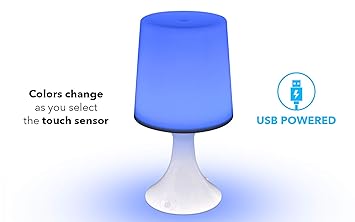 Amazon Com 7 Colors Changing Led Mood Lamp Light Table
