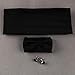 Black Bow Tie Hanky Cufflinks Set Discount Gift Pre-tied Tie and Cummerbund with Box Cm1011 Black