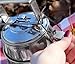 Stainless Steel Tiffin, 3-Tiered Metal India-Style Lunch Box / Bento / Cookie Container