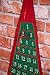 Clever Creations Christmas 24 Day Cloth Advent Calendar | Red and White Snowman Christmas Design | Traditional Holiday Christmas Decor Theme | Perfect for Home or Office | Measures 26.5