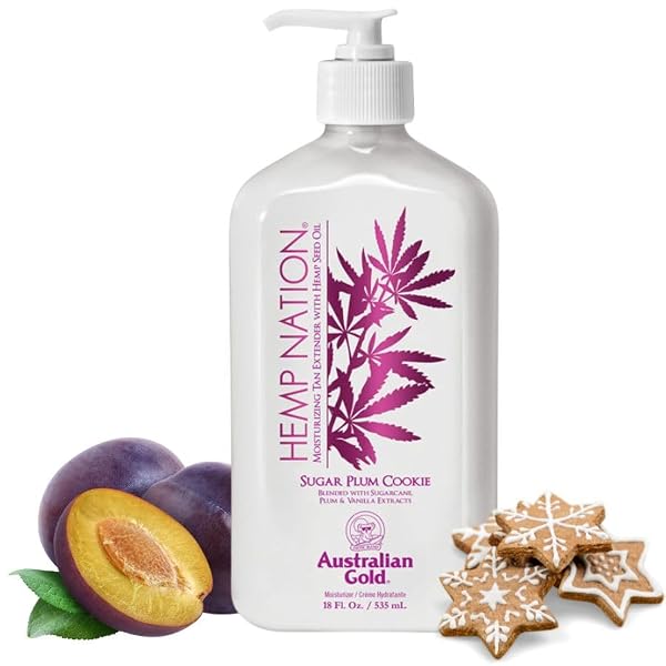 AG HEMP NATION SUGAR PLUM COOKIE LOTION, 18 OZ