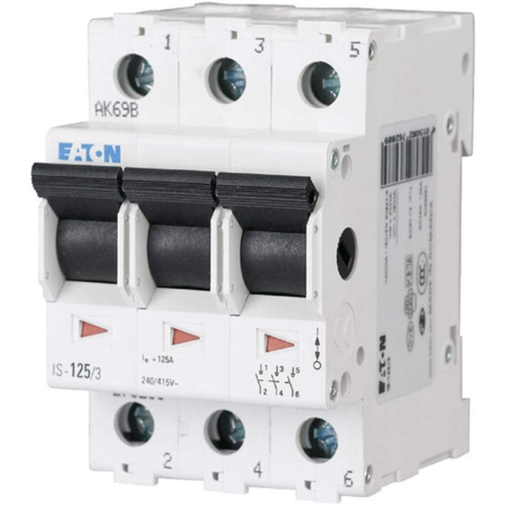 Eaton 276288 Main Switch, 3P, 400 V, 125 A