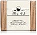 Activated Charcoal Soap Bar with Peppermint + Tea Tree - Hand Soap for Men - Handmade All Natural, Anti-Fungal, Organic Oils - Black Bamboo Helps With Acne, Blemishes, Psoriasis, Eczema