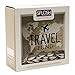 Splosh Change Box Coin Money Savings Fund Jar Container for Dream Fulfillment (Travel Fund)