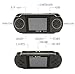 Handheld Game Console,YANX Classic 16bit Portable Video Game Console PXP Game Player With Two Cartidiges Built in 100+ Games Christmas Halloween XMAS Birthday Gifts for Boy Kids Children-Black