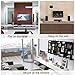 [2018 Upgraded] Amplified HD Digtial TV Antenna with 50-85 Miles Long Range - Detachable Signal Booster Support Full HD 1080P 4K All TVs for Indoor w/Longer Coax Cable