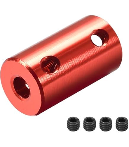 Uxcell 4mm To 5mm Aluminum Alloy Shaft Coupling Flexible